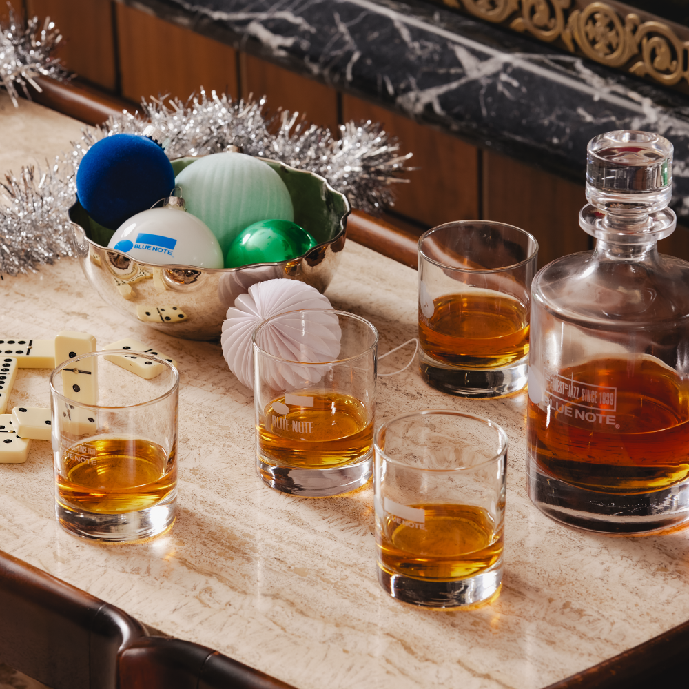 Blue Note Finest coffret carafe whisky 5 pièces verre