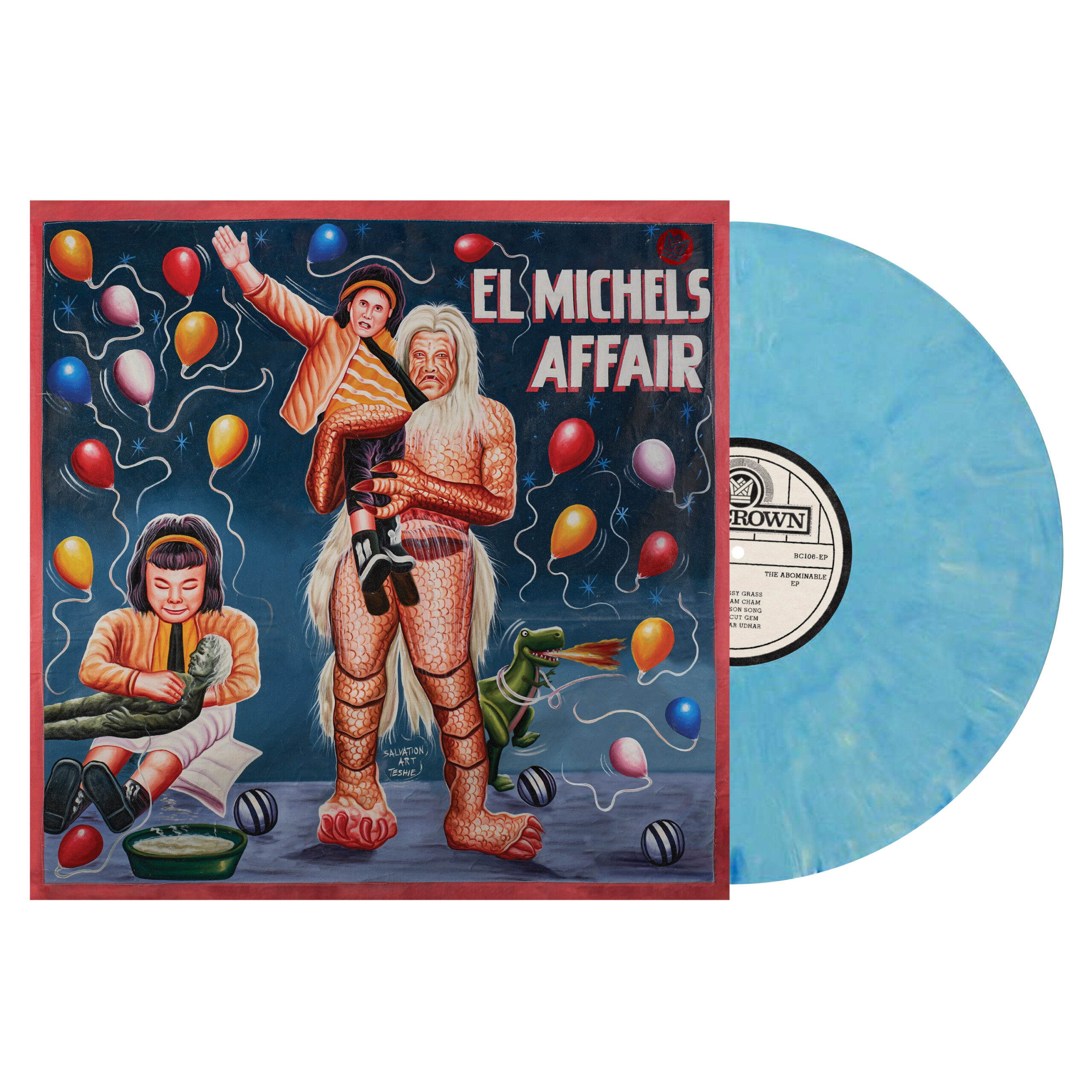El Michels Affair The Abominable EP Vinyle Ice Swirl