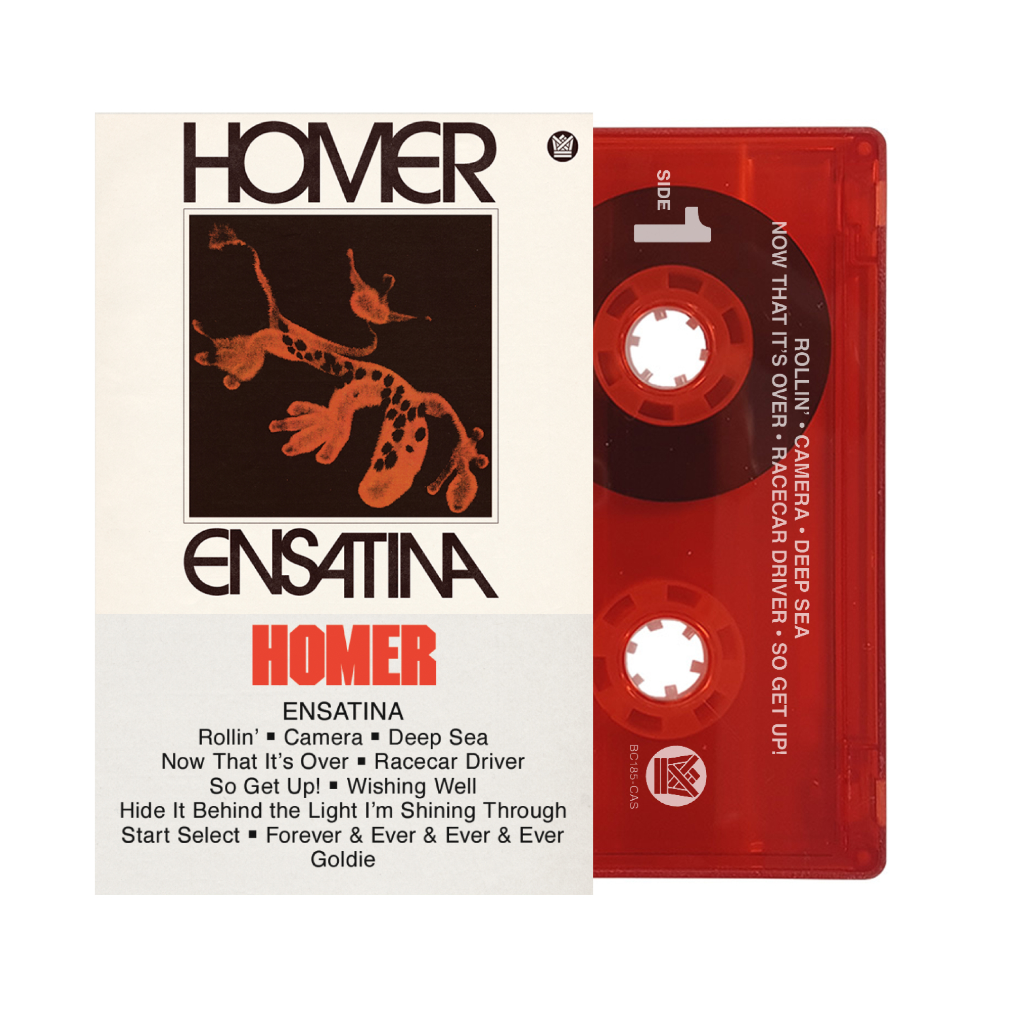 Homer Ensatina vinyle LP rouge EFT smoke exclusivité