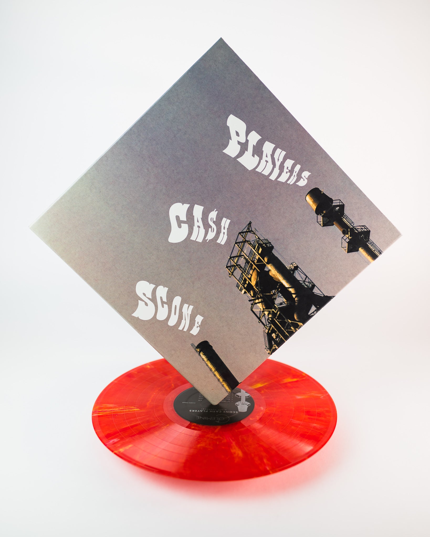 Scone Cash Players Blast Furnace! vinyle LP rouge funk