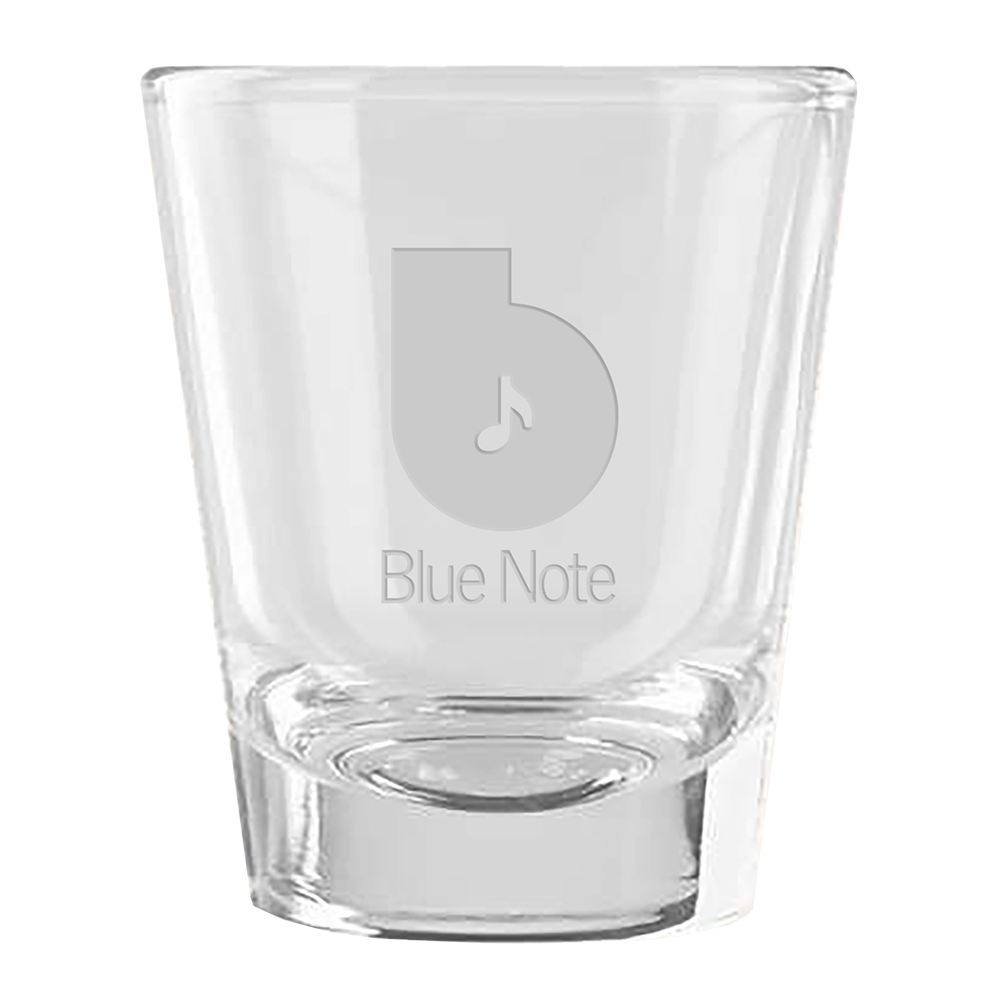 Blue Note Vintage B verre à shot gravé 1,75 oz