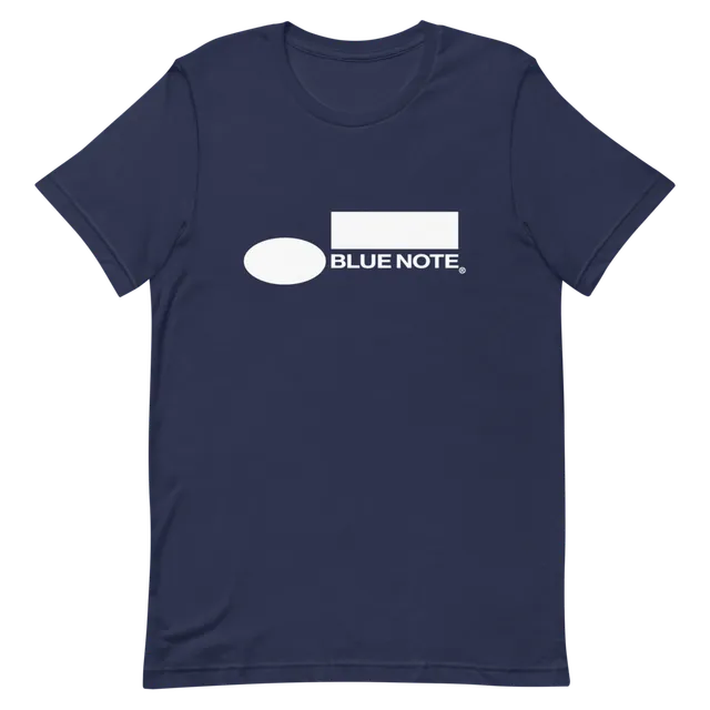 Blue Note Classic Logo T-Shirt Coton Blanc Noir Gris Marine