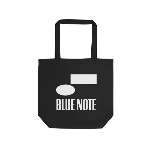 Blue Note Vintage Logo tote bag coton noir