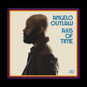 Angelo Outlaw Axis Of Time LP vinyle transparent jazz funk