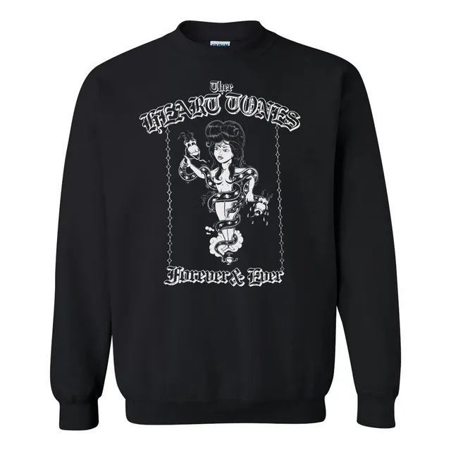 Big Crown Records Serpent Lady sweatshirt col rond illustré