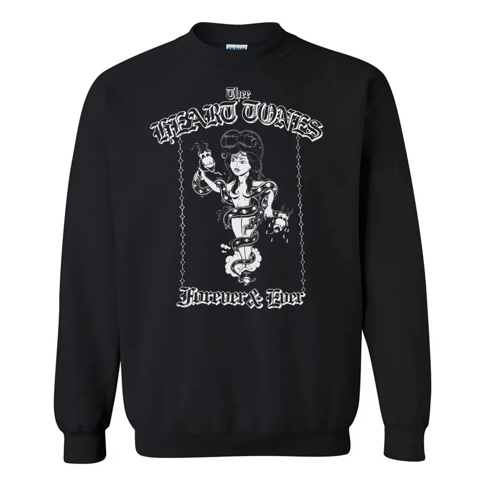 Big Crown Records Serpent Lady sweatshirt col rond illustré