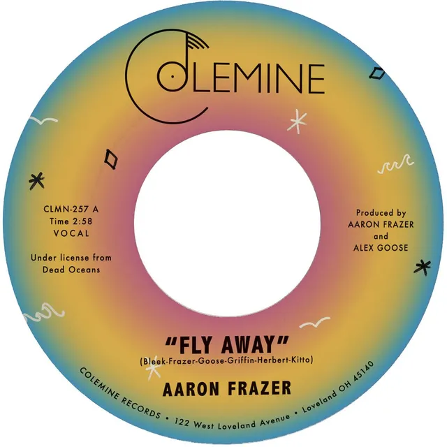 Aaron Frazer Fly Away 45T vinyle couleur sweet soul