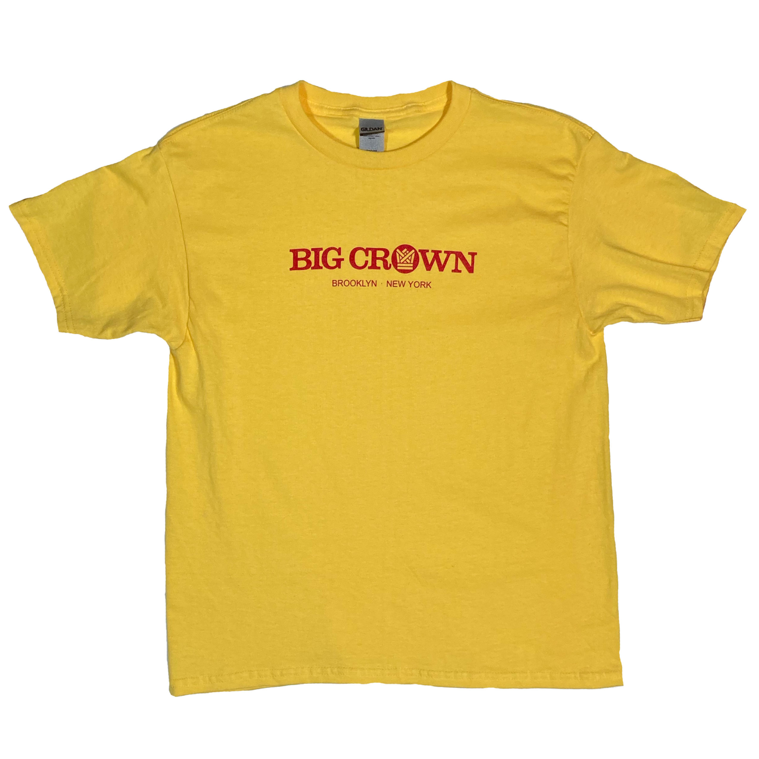 Big Crown Records T-shirt enfant logo jaune