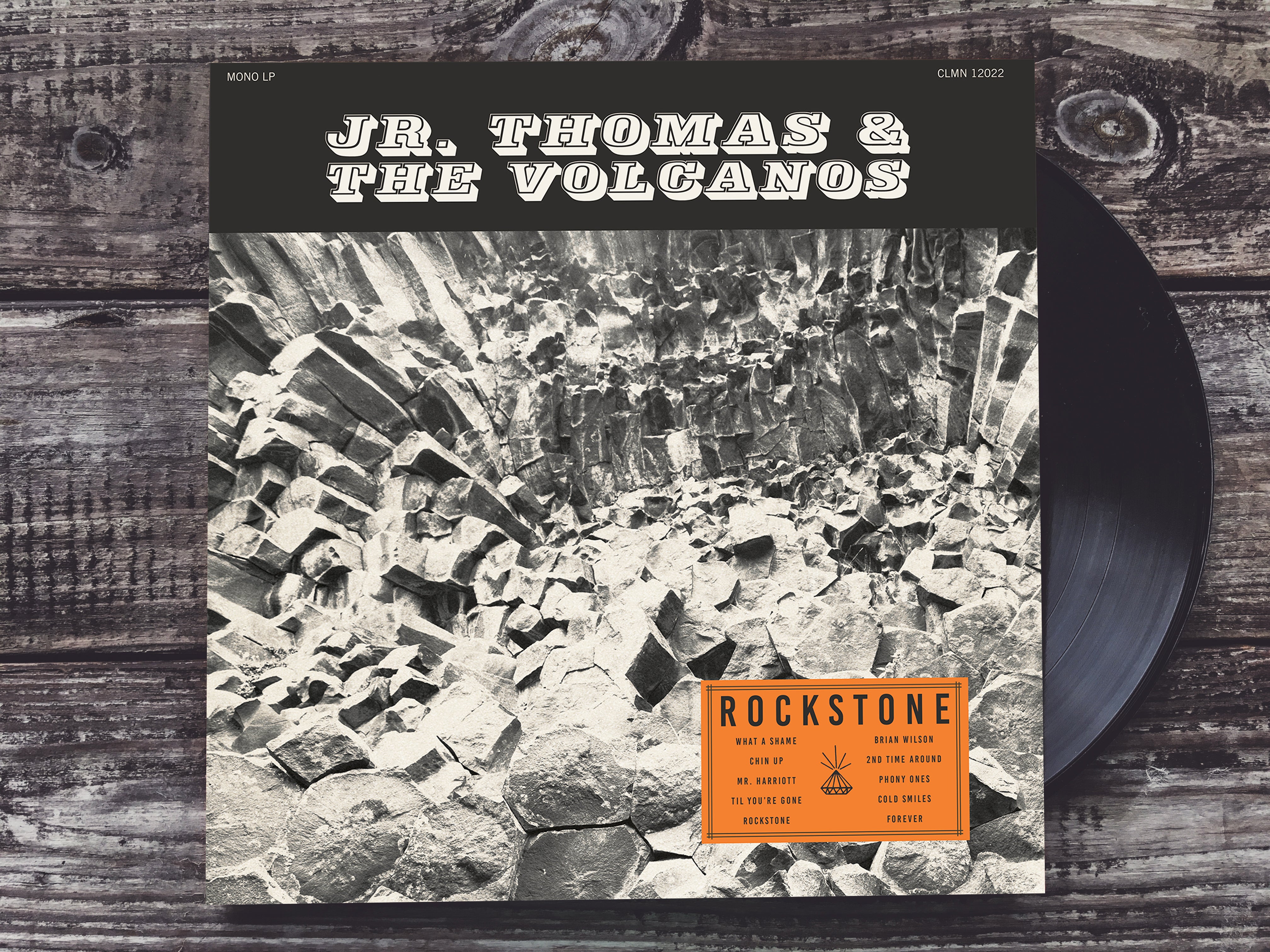Jr. Thomas Rockstone vinyle LP orange roots reggae