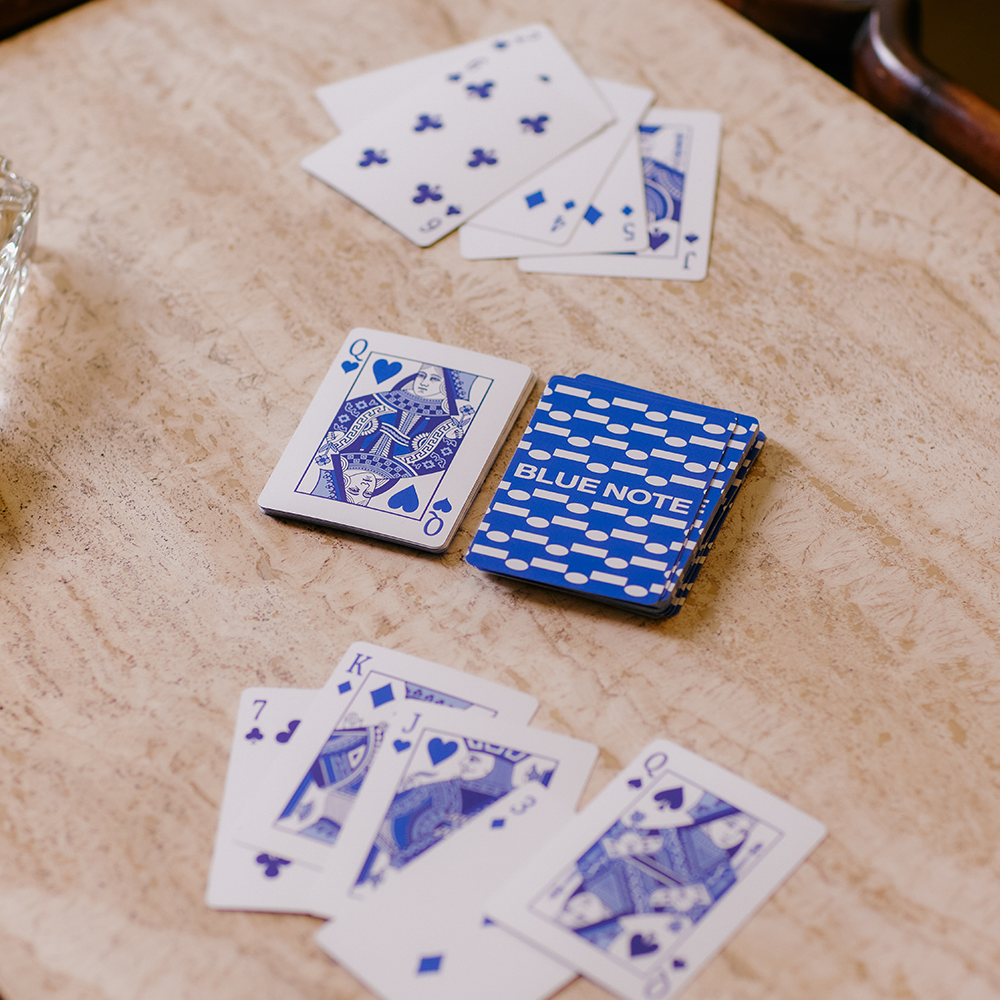 Blue Note Playing Cards jeu de cartes logo