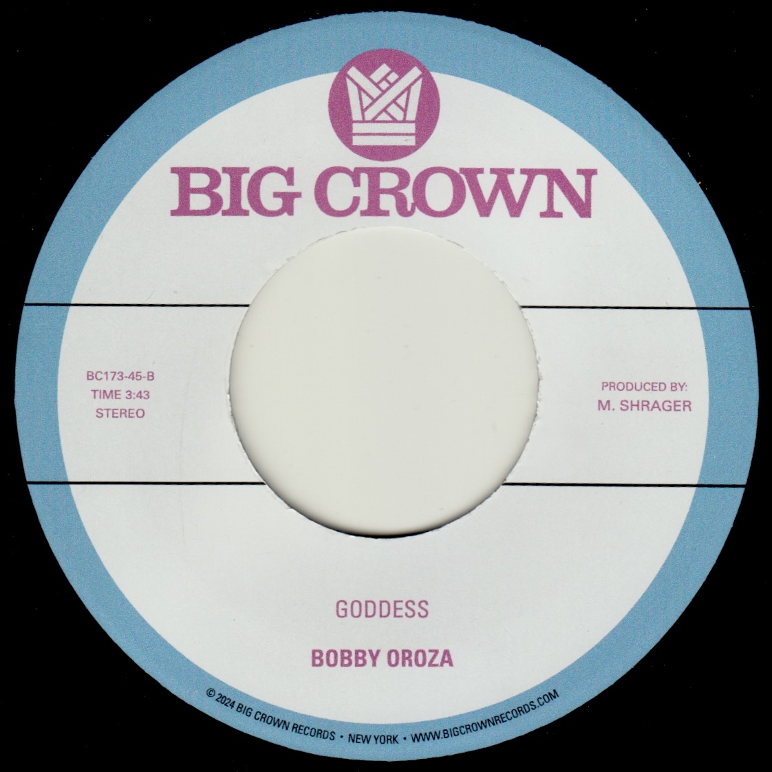 Bobby Oroza Queen Of The Barrio 45 Tours 7" Soul