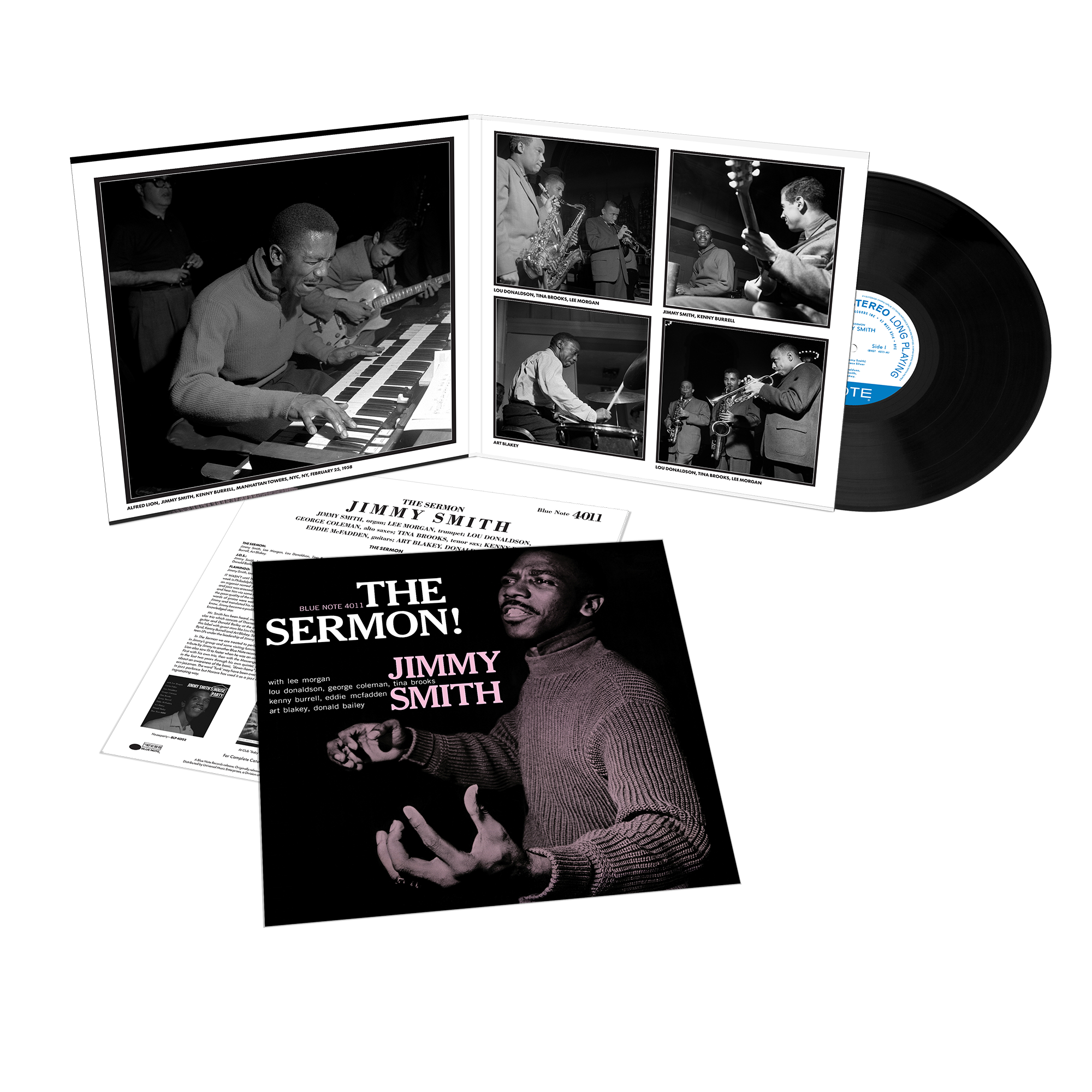 Jimmy Smith The Sermon LP vinyle Tone Poet