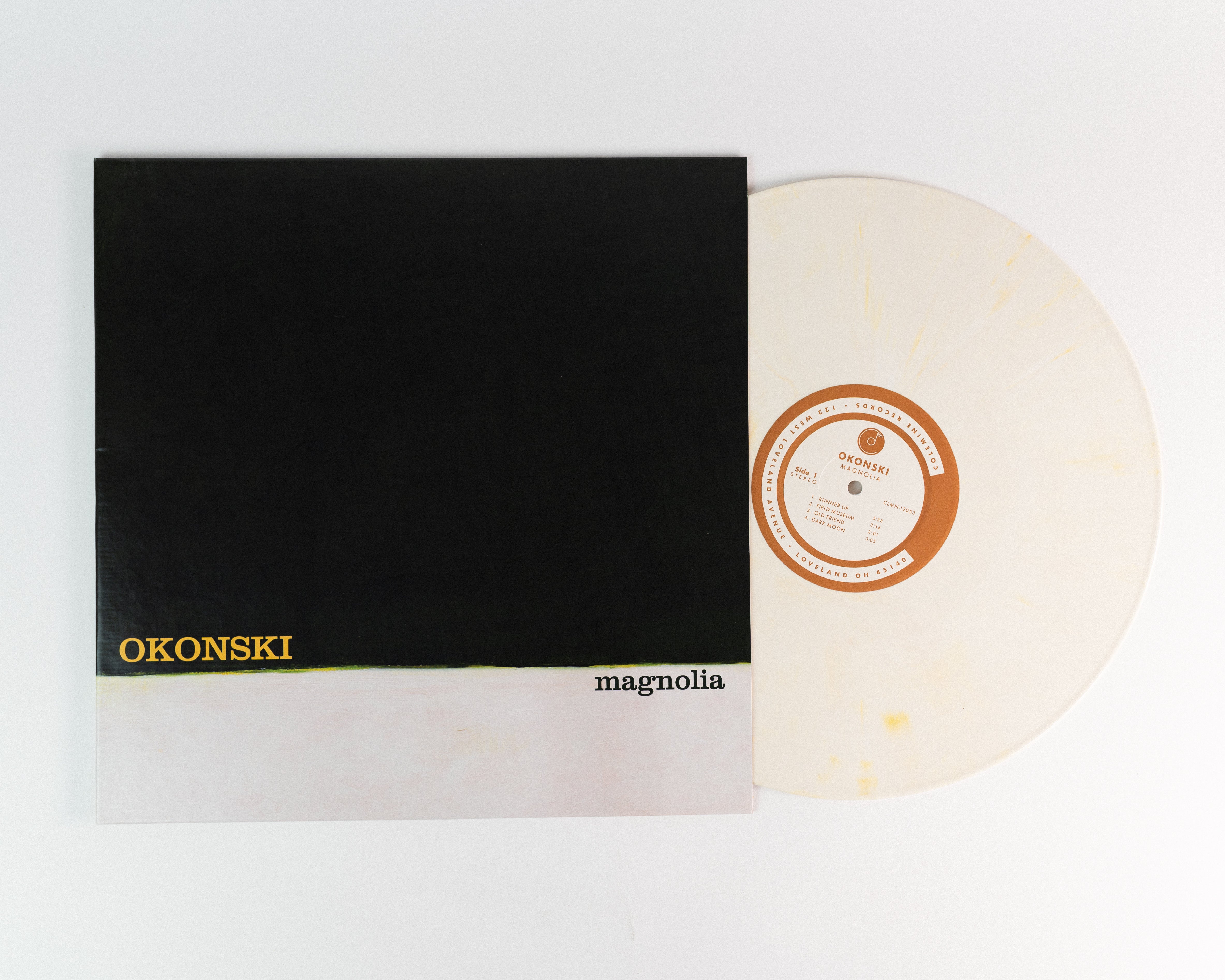 Okonski Magnolia LP vinyle noir jazz trio piano