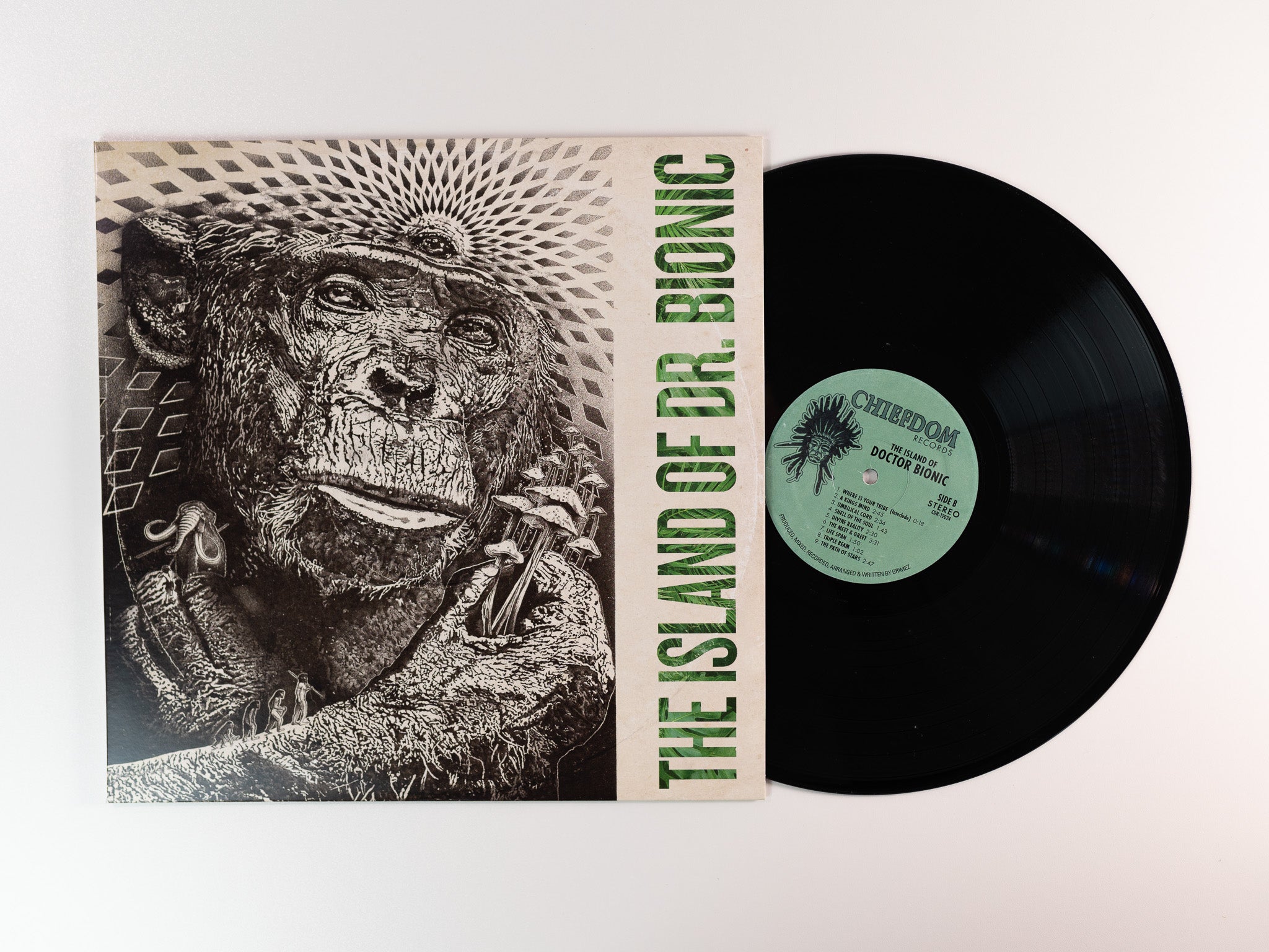 Doctor Bionic Island Of Doctor Bionic LP vinyle noir instrumental