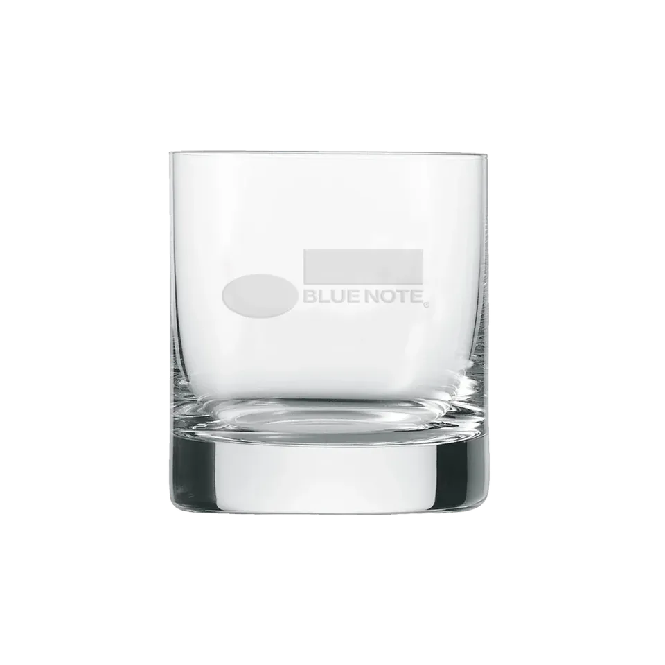 Blue Note Logo Verre à Whisky Gravé 10oz Rocks Glass