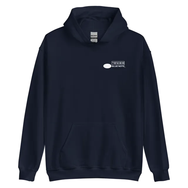 Blue Note Finest Logo Hoodie sweat noir coton