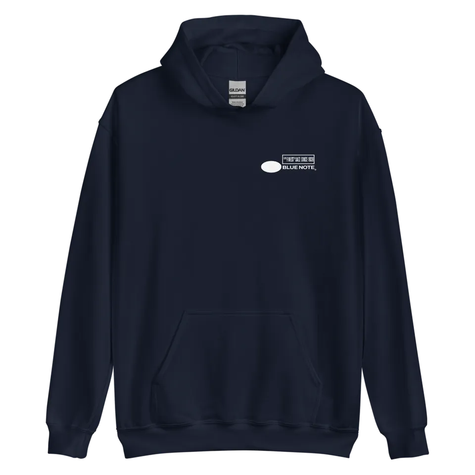 Blue Note Finest Logo Hoodie sweat noir coton