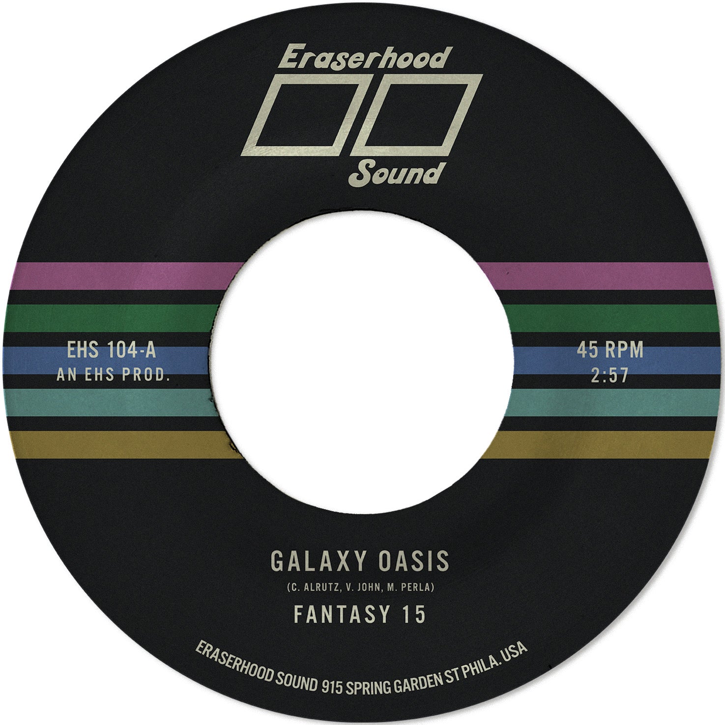 Fantasy 15 Galaxy Oasis 45 tours 7 pouces vinyle rose