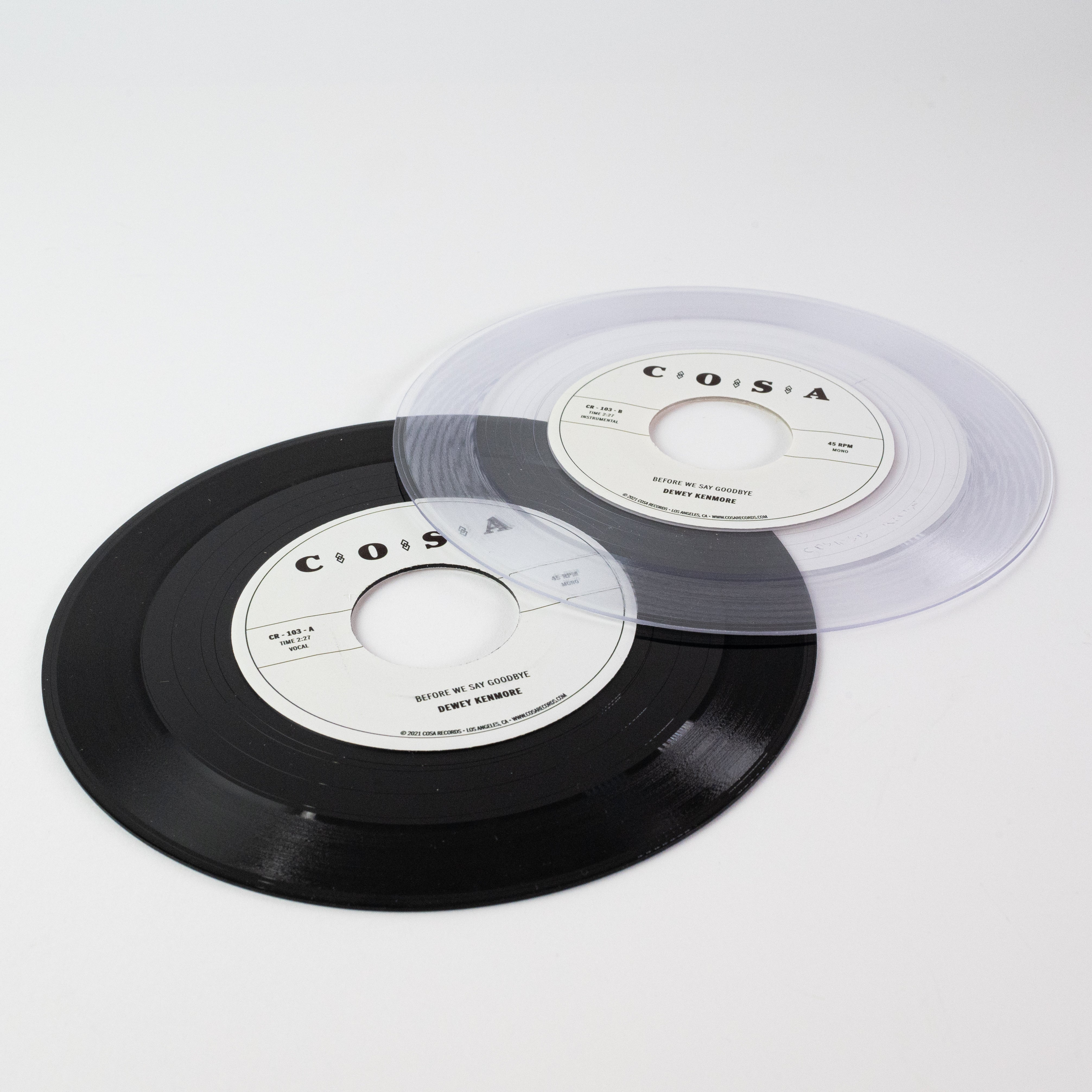 Dewey Kenmore Before We Say Goodbye 45t vinyle noir