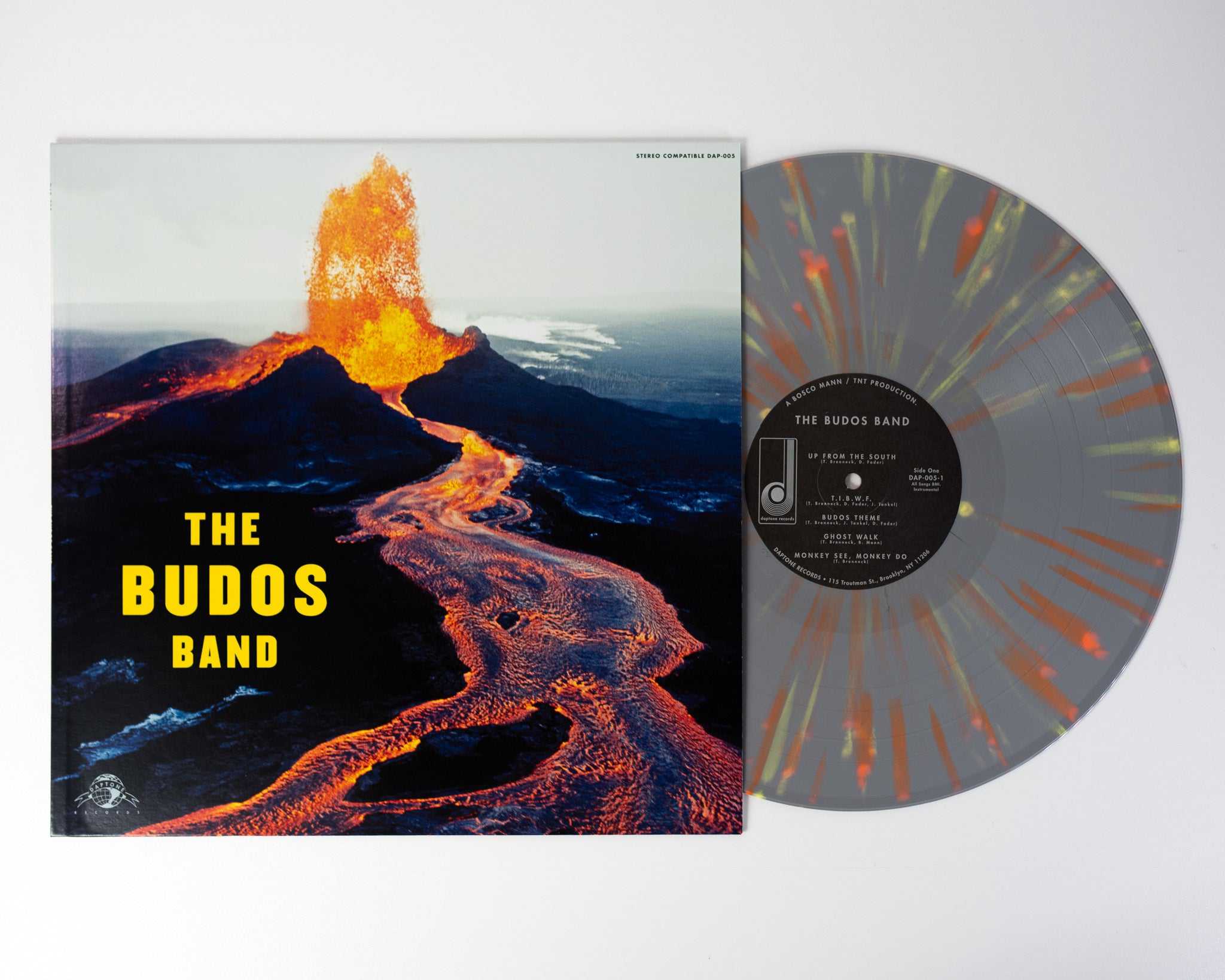 The Budos Band The Budos Band LP vinyle splatter gris orange
