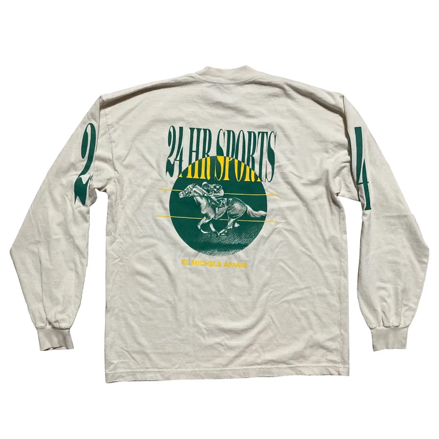 Big Crown 24 HR Horse T-Shirt manche longue édition limitée