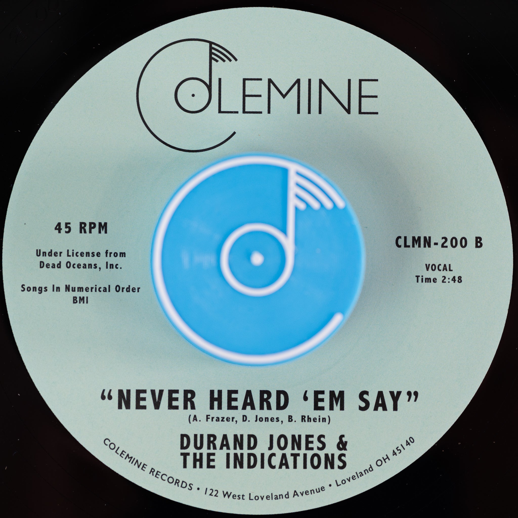 Durand Jones & The Indications – Power To The People 45T