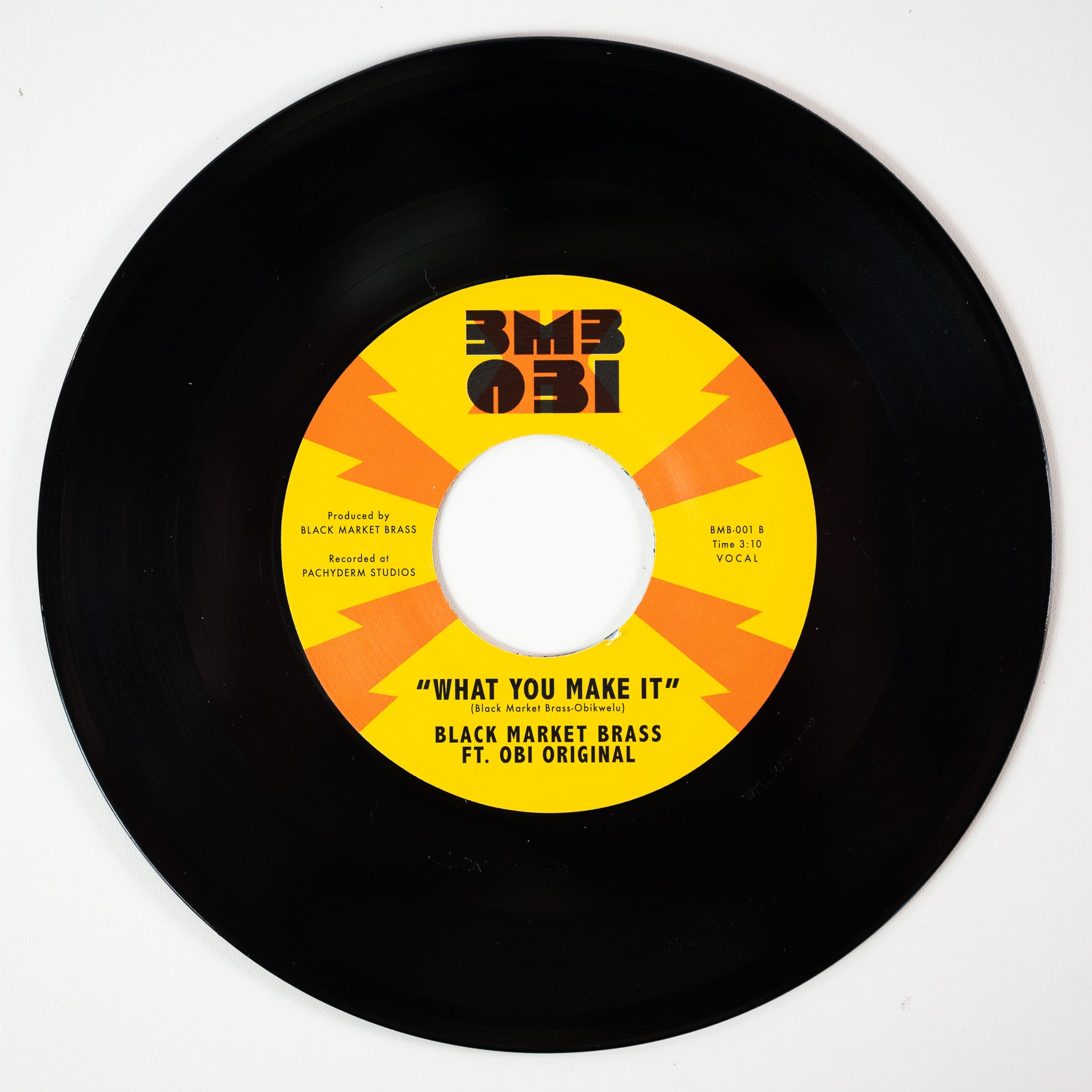 Black Market Brass Battle Ready 45 tours orange afrobeat