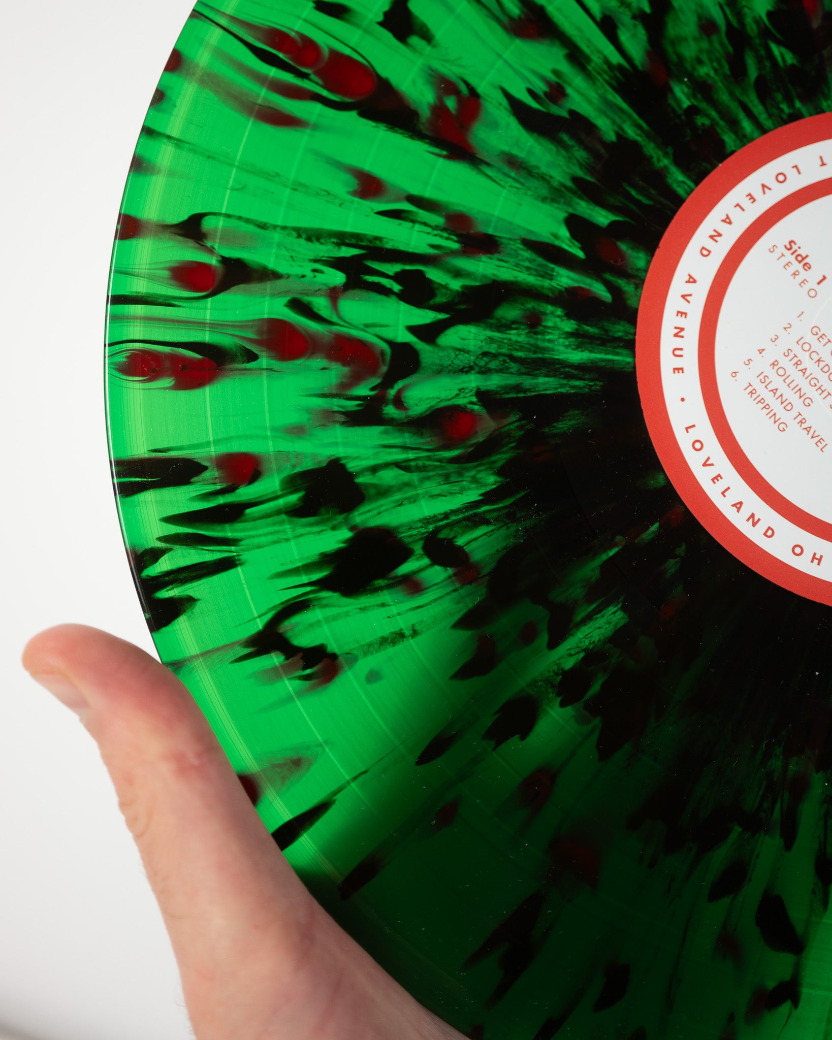 Winston Brothers Sweets LP vinyle vert splatter funk limité
