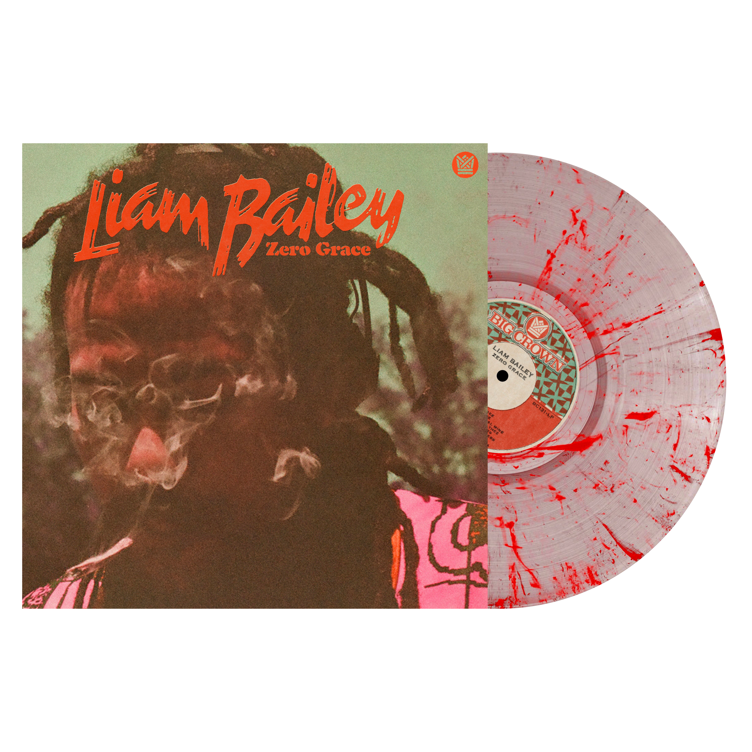 Big Crown Liam Bailey Zero Grace vinyle couleur soul reggae