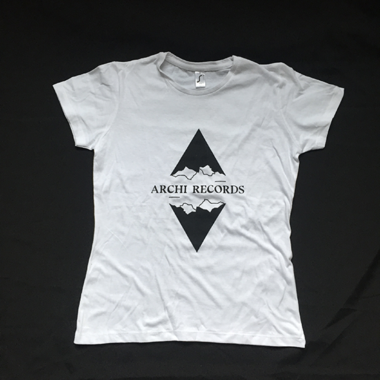 Archi Records Tee-Shirt Femme Sérigraphié coton col rond