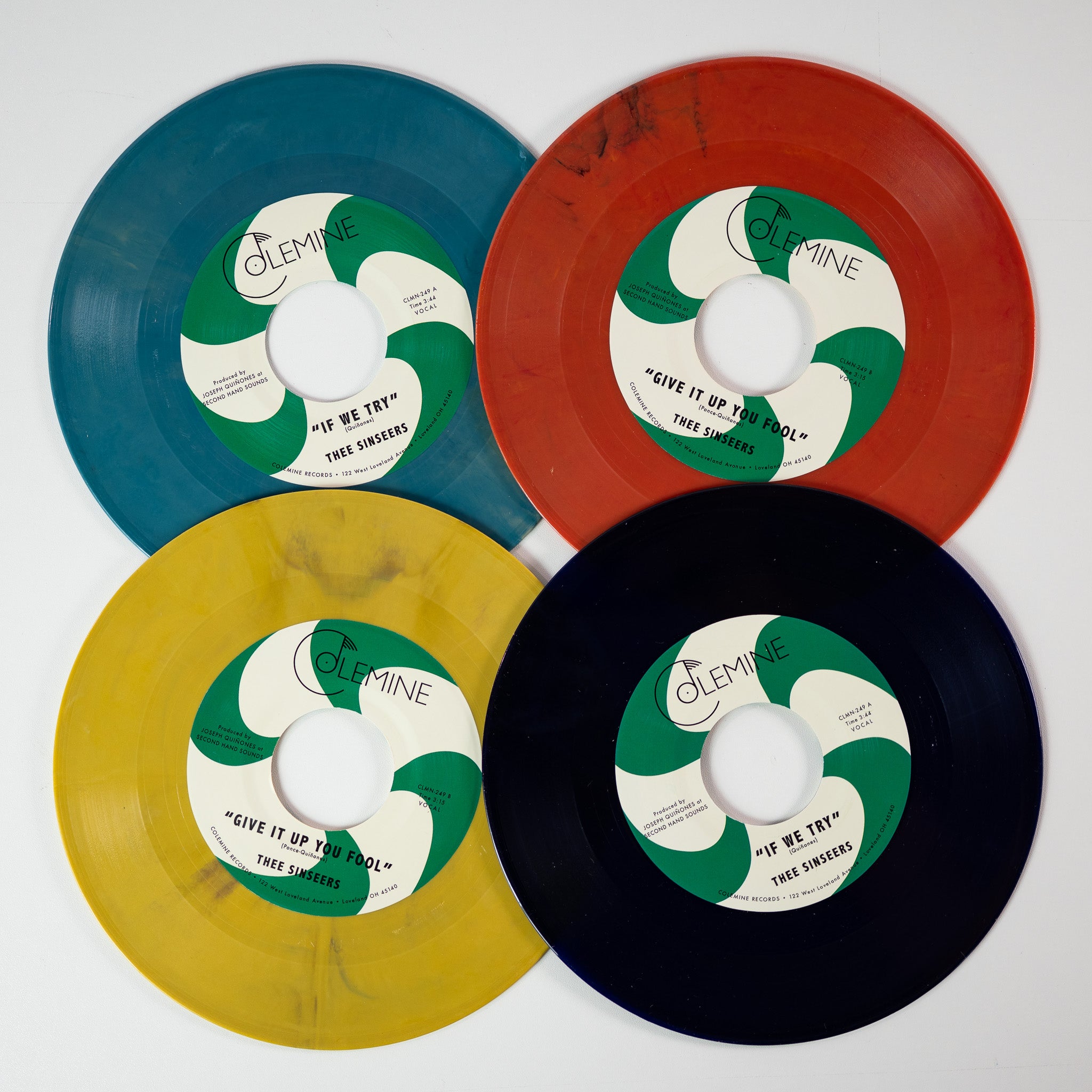 Thee Sinseers If We Try Vinyle 45T couleur sweet soul