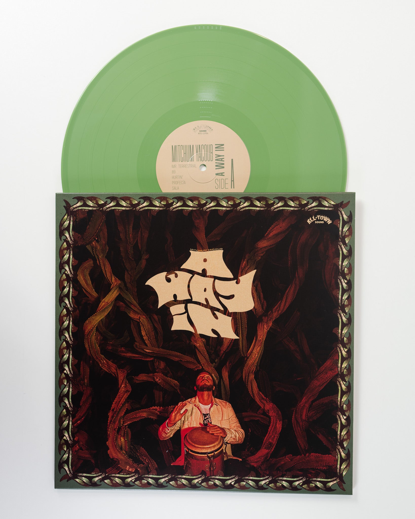 Mitchum Yacoub A Way In vinyle LP noir afrobeat