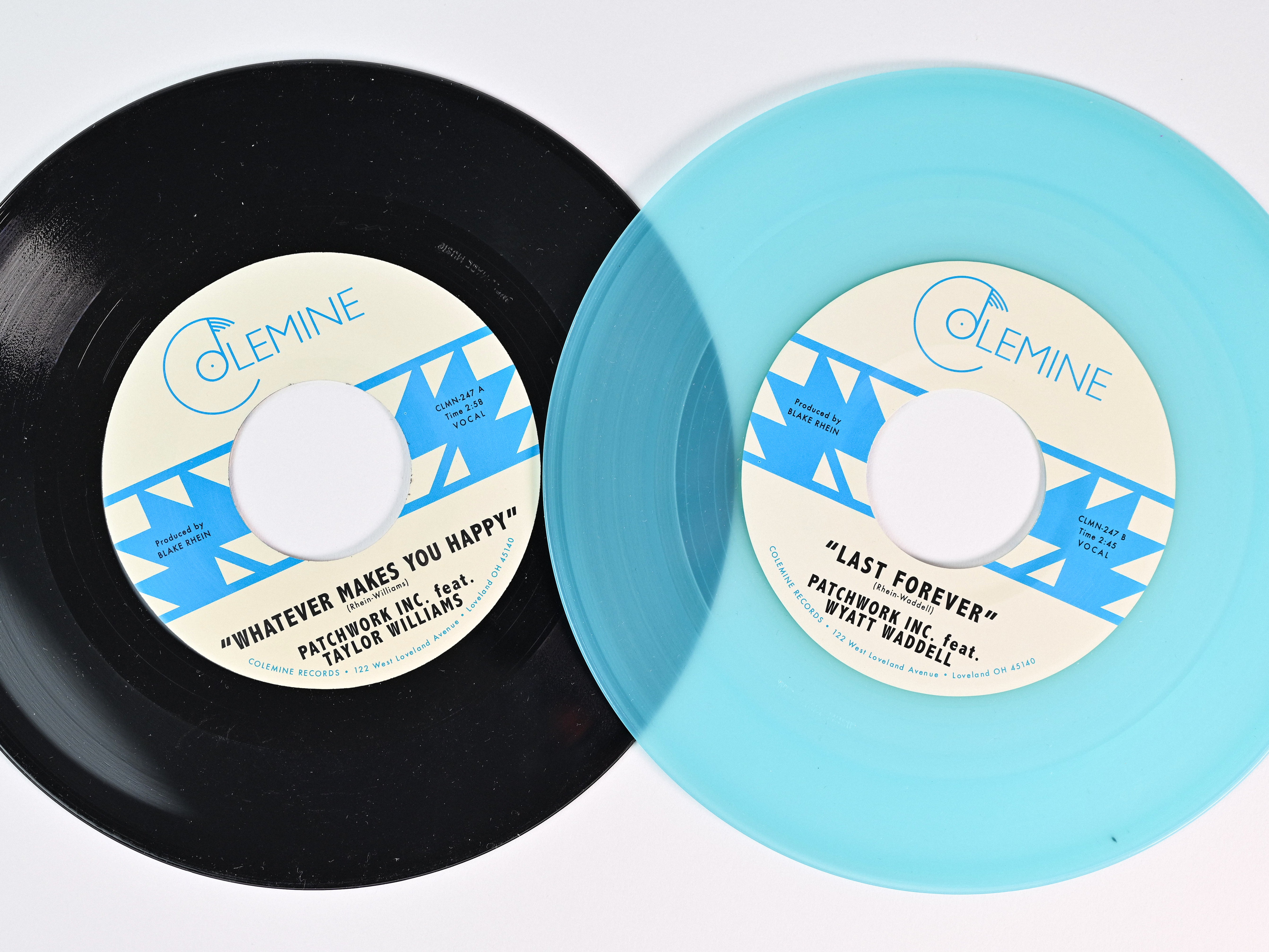 Patchwork Inc. Whatever Makes You Happy 45T Bleu