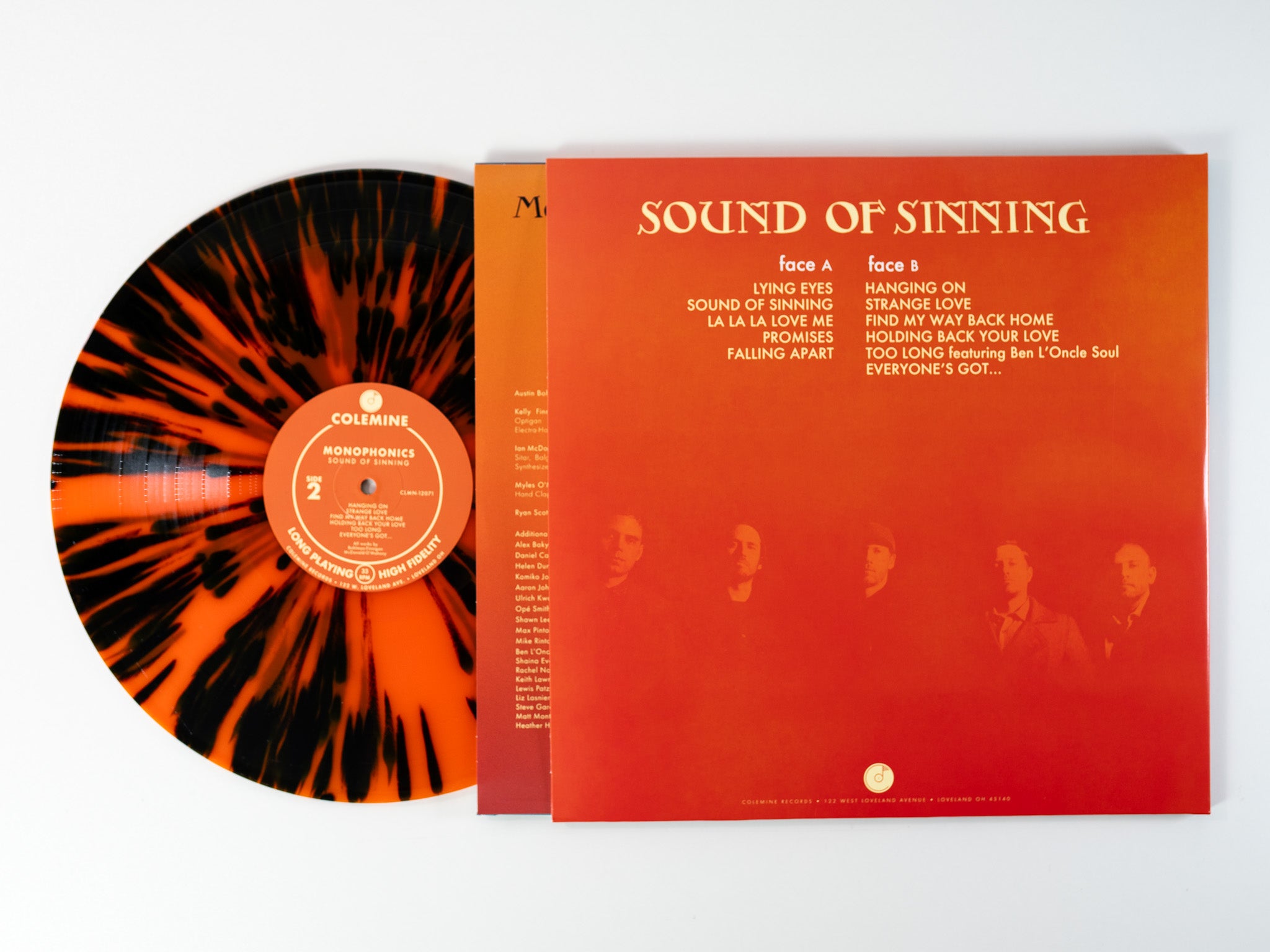 Monophonics Sound Of Sinning vinyle LP vert psychedelic soul