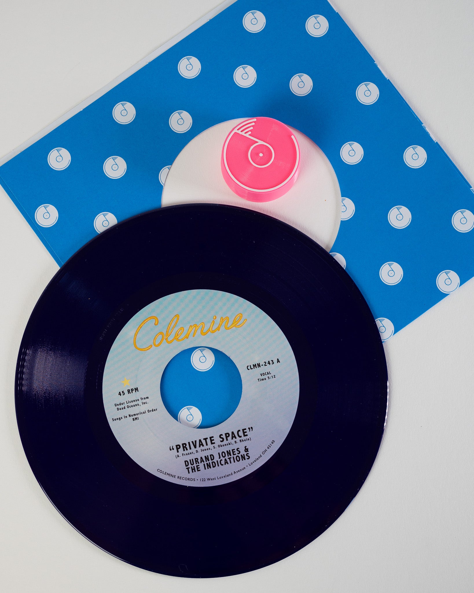 Durand Jones Private Space vinyle 45T violet