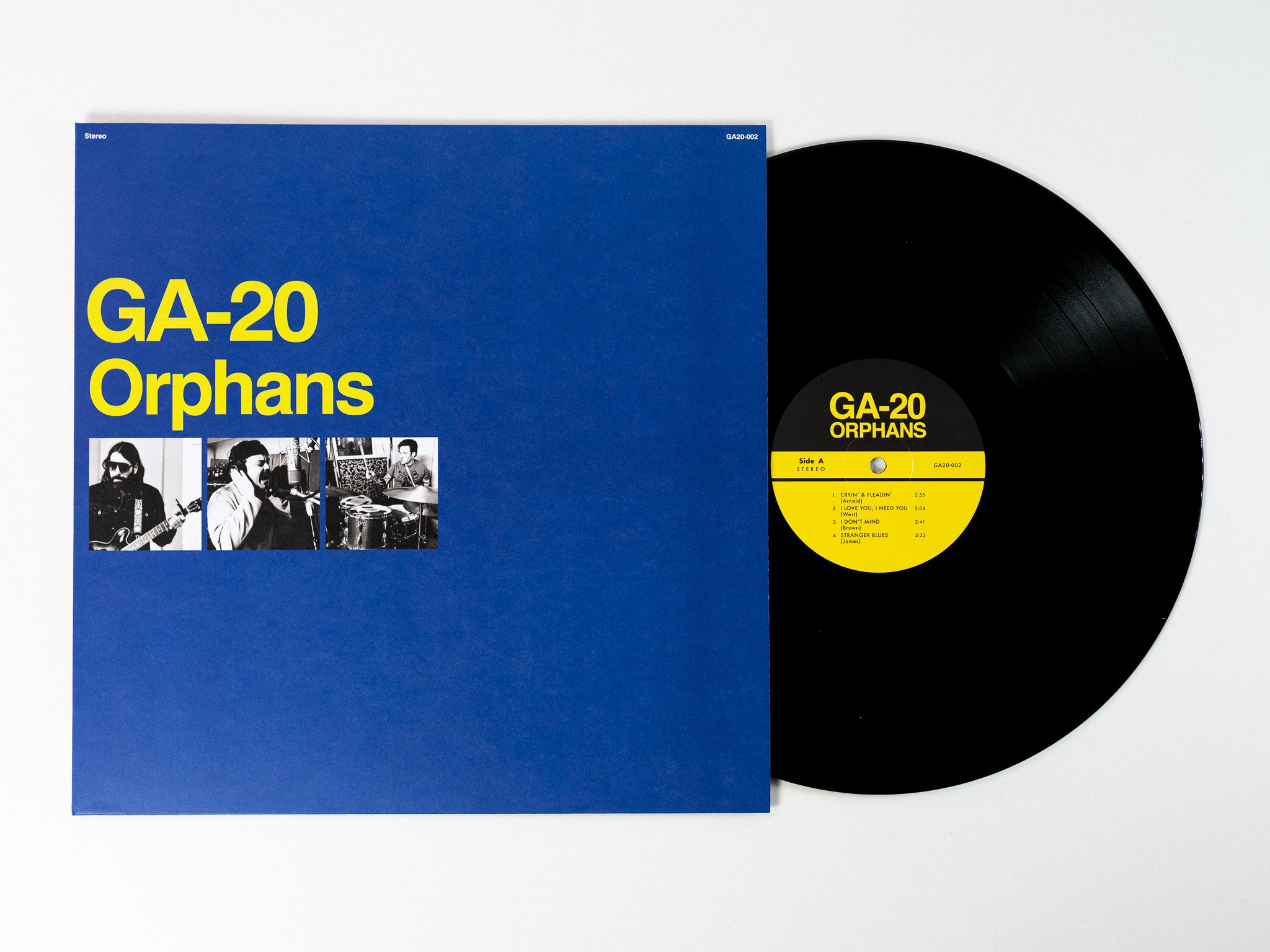 GA-20 Orphans vinyle LP sunspot blues