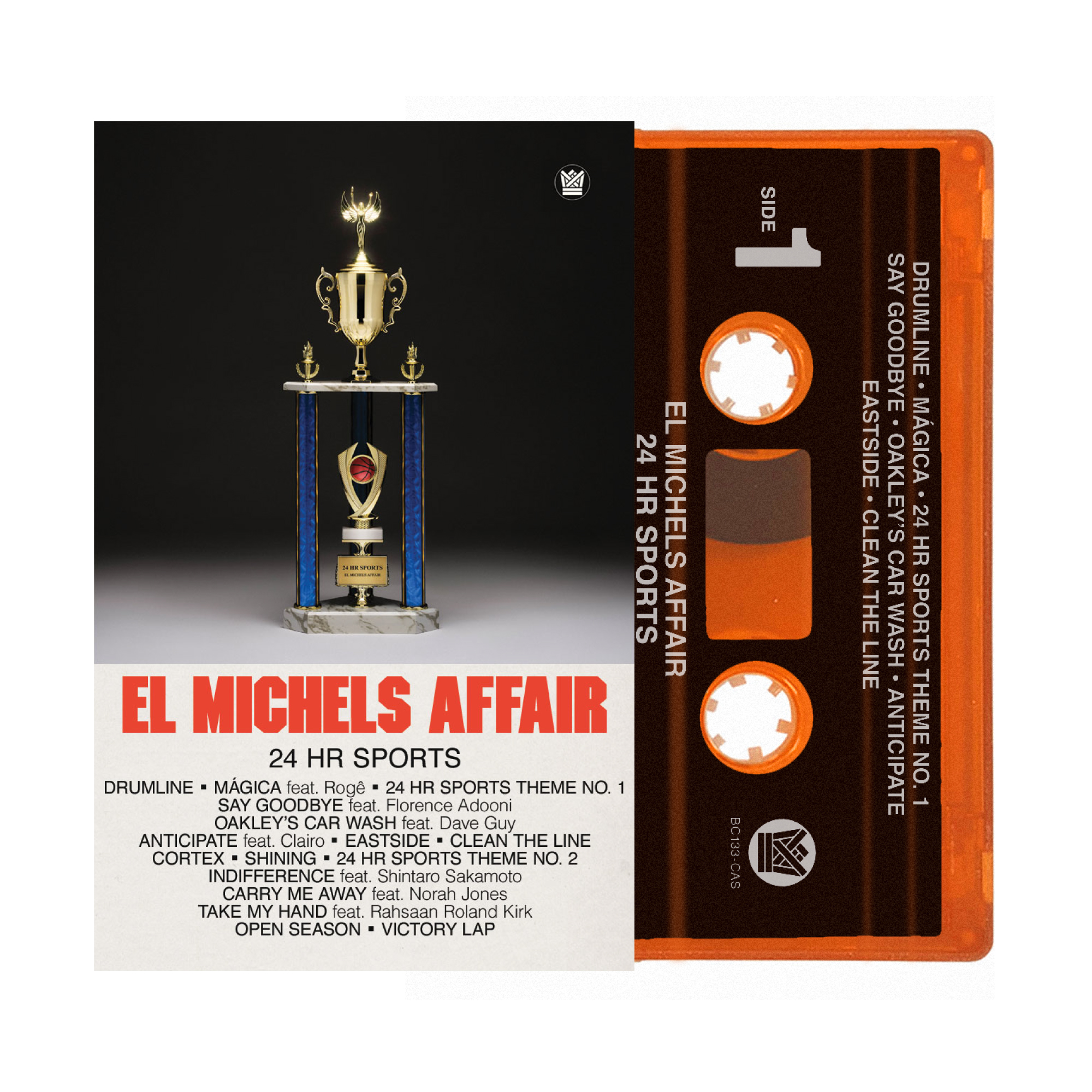 Big Crown Records El Michels 24 Hr Sports vinyle orange