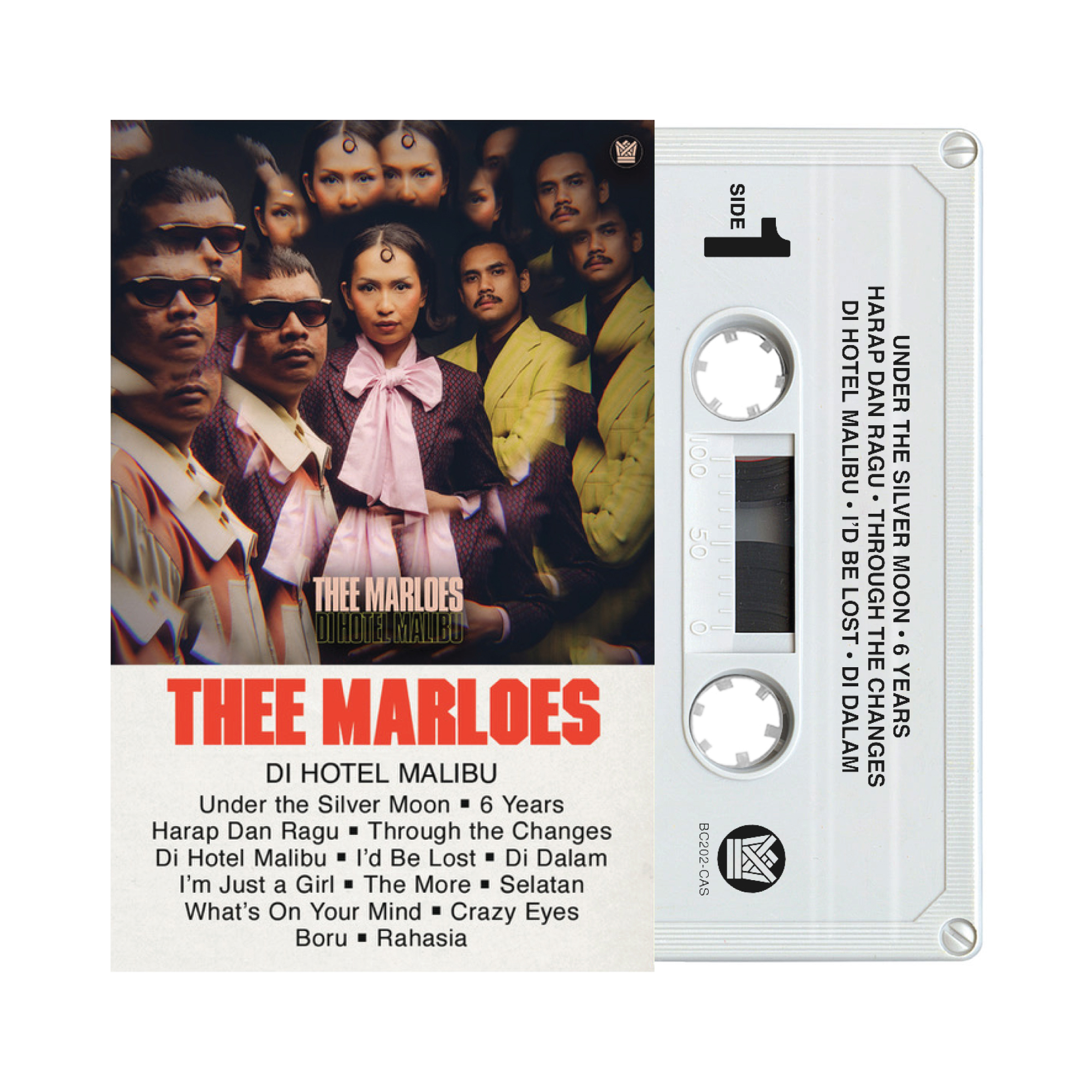 Big Crown Records Thee Marloes Malibu vinyle rose