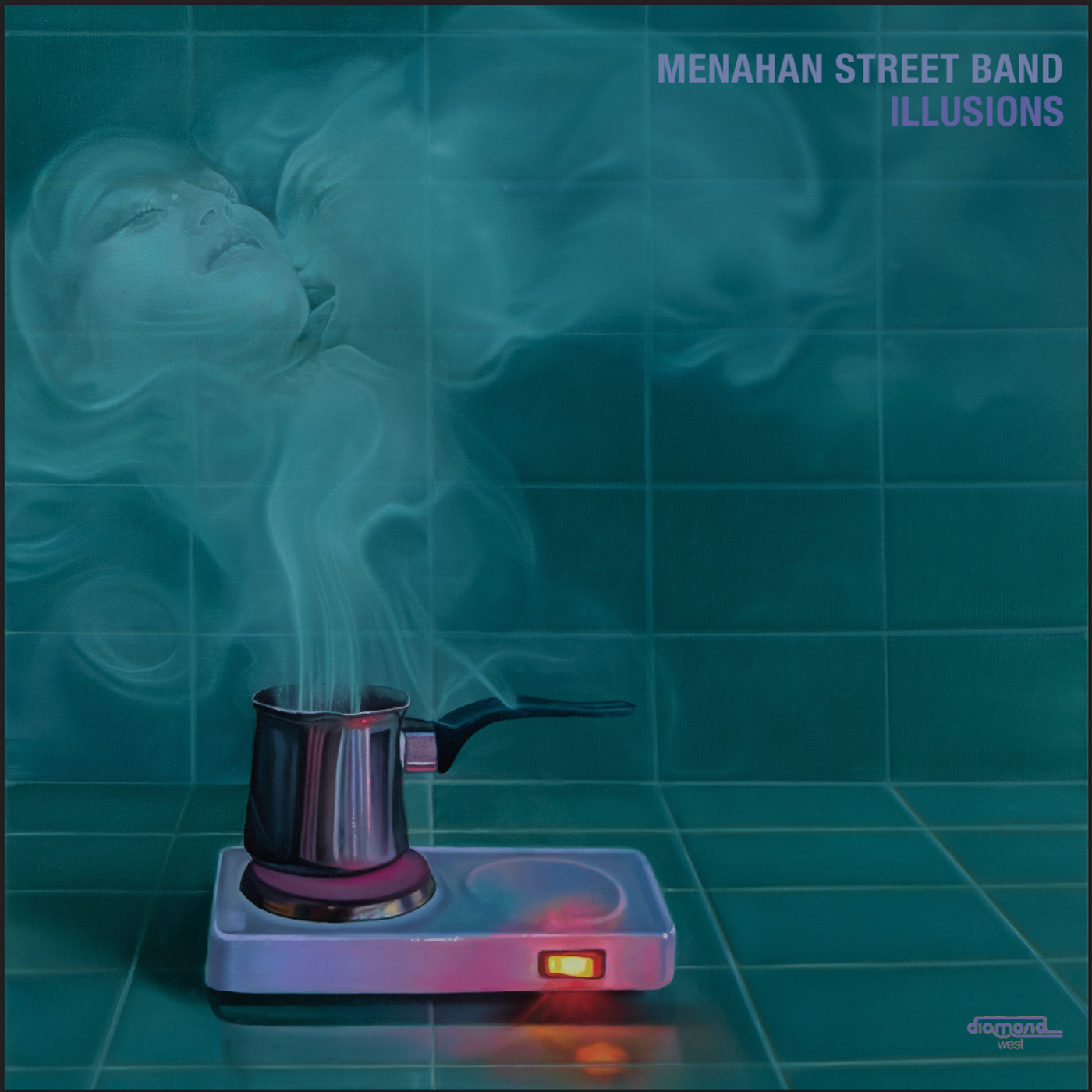 Menahan Street Band Illusions LP vinyle violet pêche 500 ex
