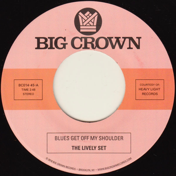Big Crown Blues Get Off My Shoulder vinyle 7" funk soul