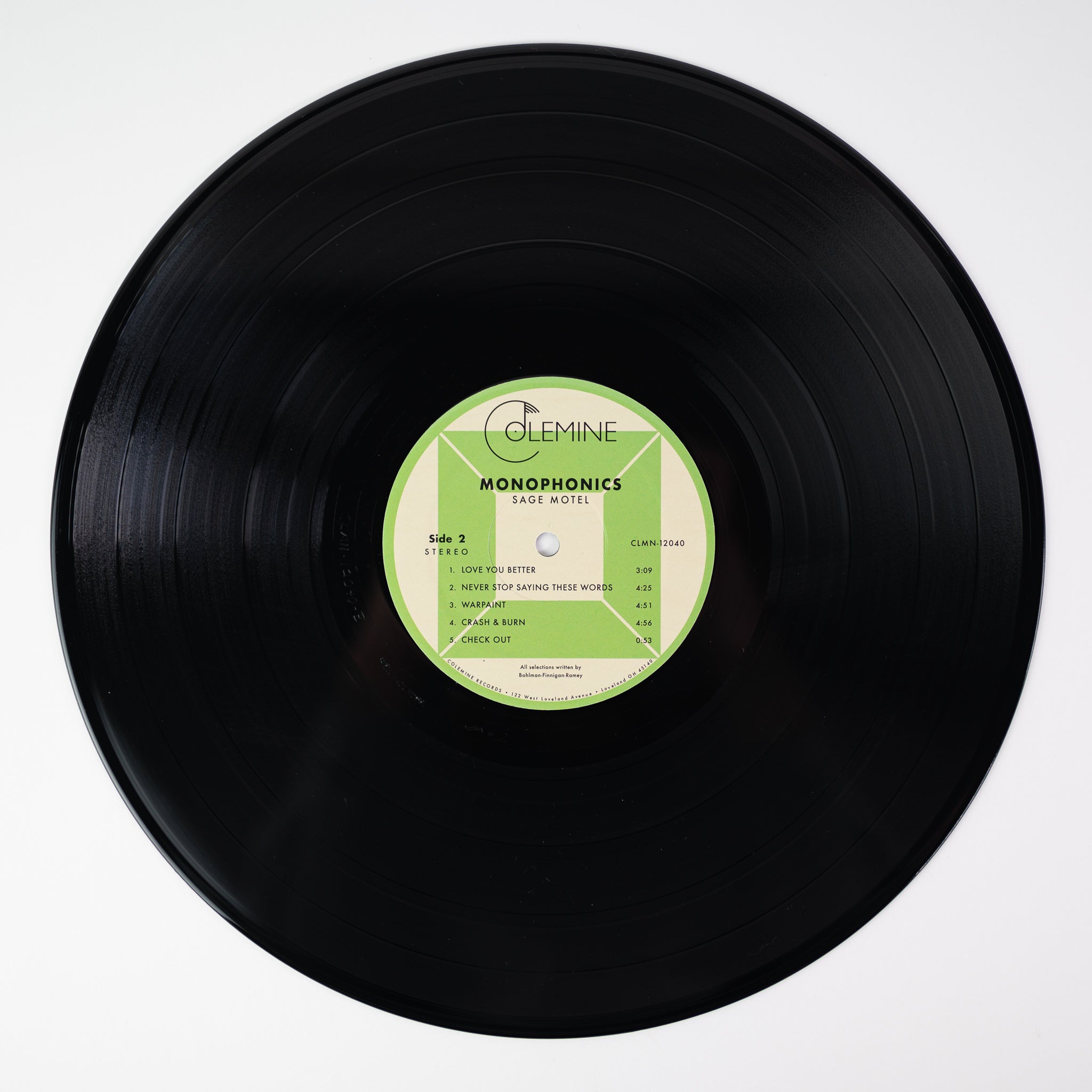 Colemine Monophonics Sage Motel LP vinyle soul psych