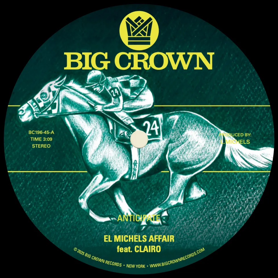 Big Crown El Michels Affair Anticipate vinyle 45T Clairo