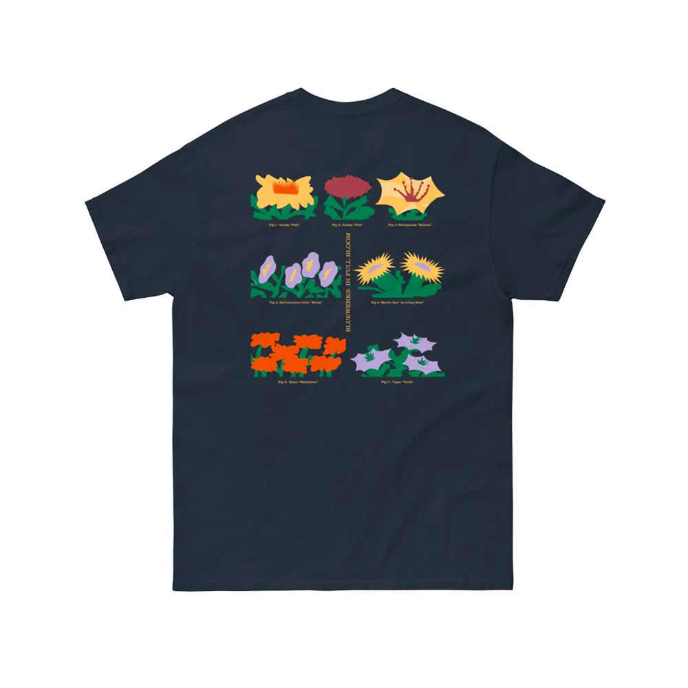 Blue Note Bluewerks In Full Bloom T-shirt coton Navy