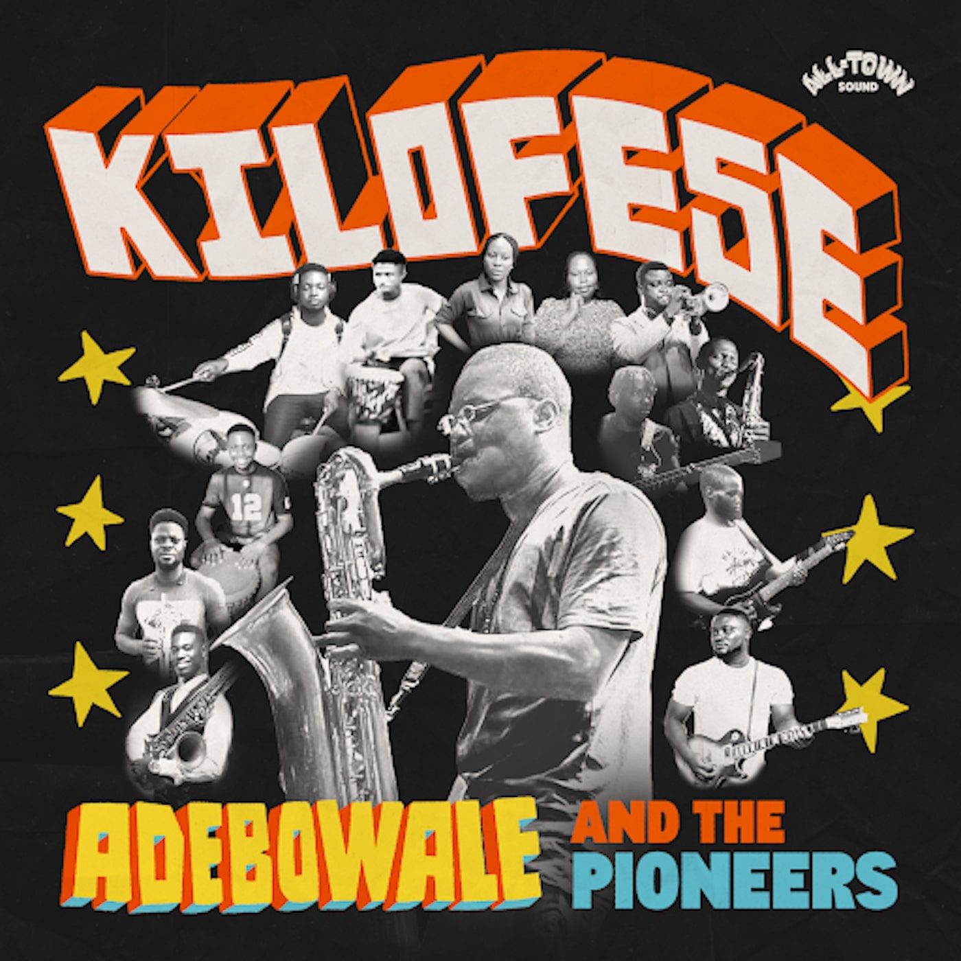 Adebowale Pioneers Kilofese LP vinyle noir afrobeat