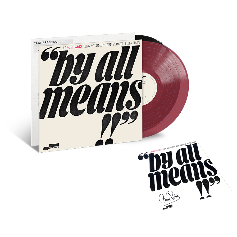 Aaron Parks By All Means CD quartet jazz piano