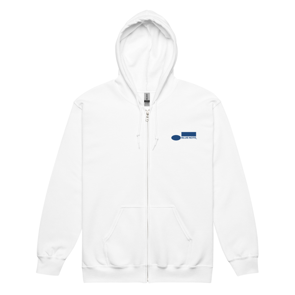 Blue Note Logo Sweat zippé capuche coton noir