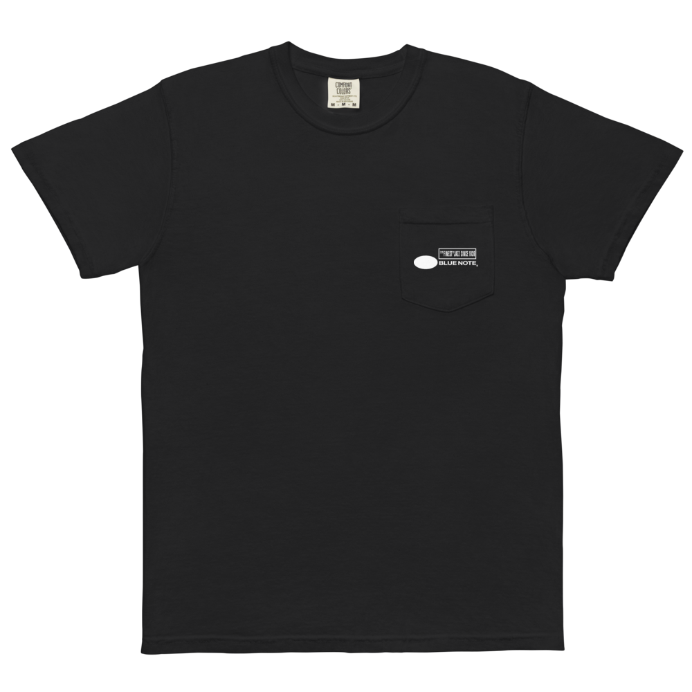 Blue Note Finest Logo T-shirt poche coton blanc