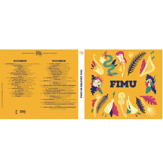 Archi Records CD Double CD FIMU 2021 2 disques
