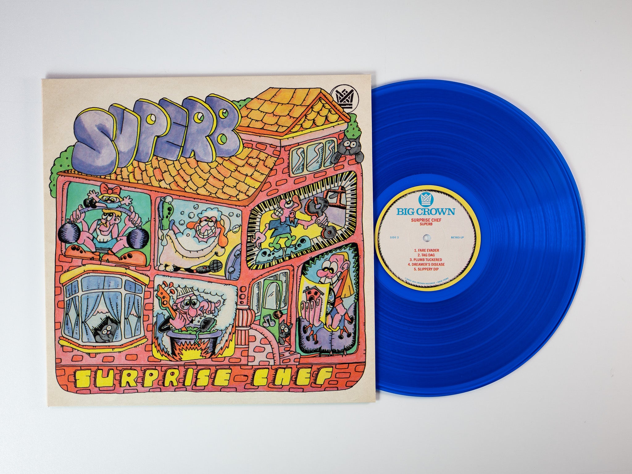 Surprise Chef Superb vinyle LP orange soul cinématique