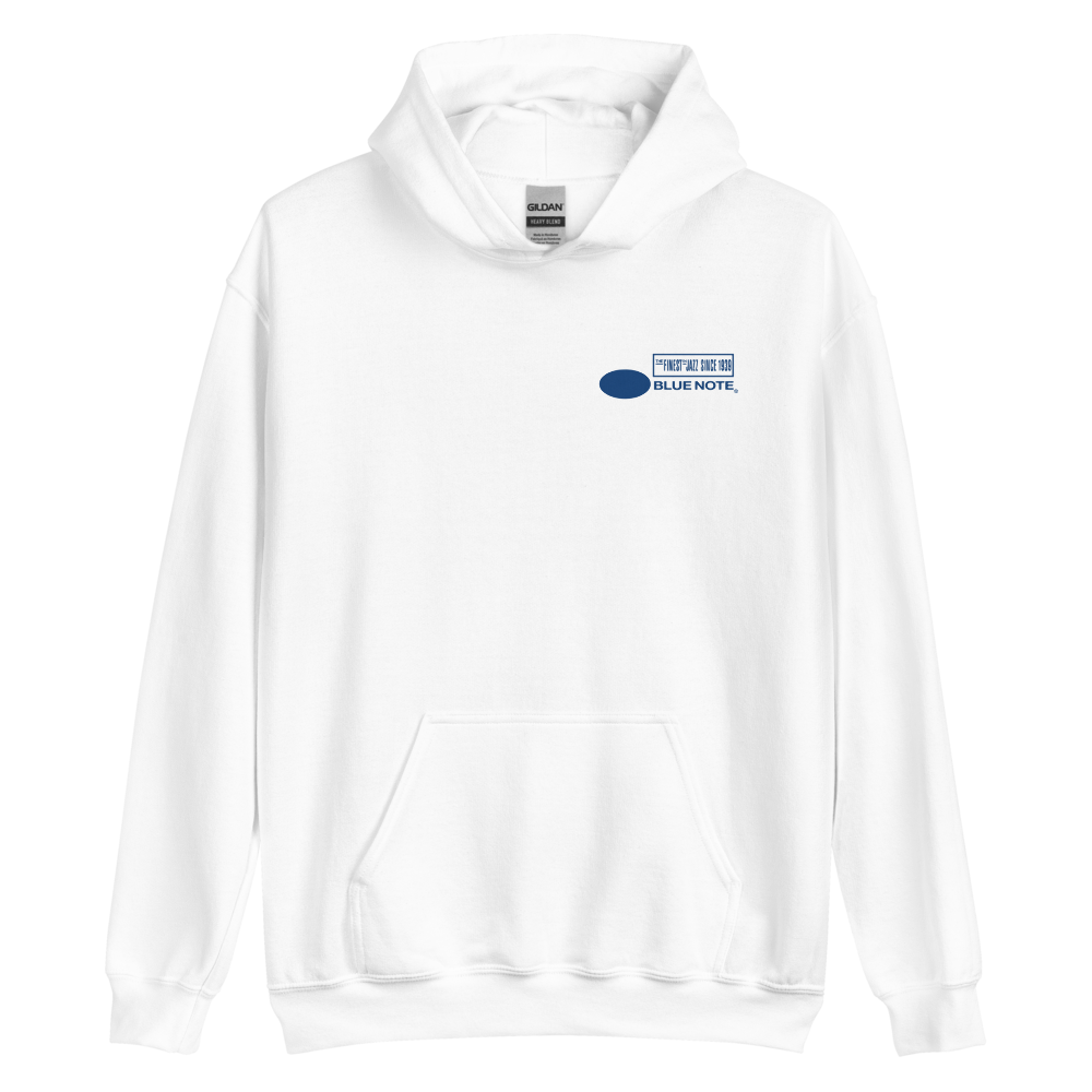 Blue Note Finest Logo Hoodie sweat noir coton